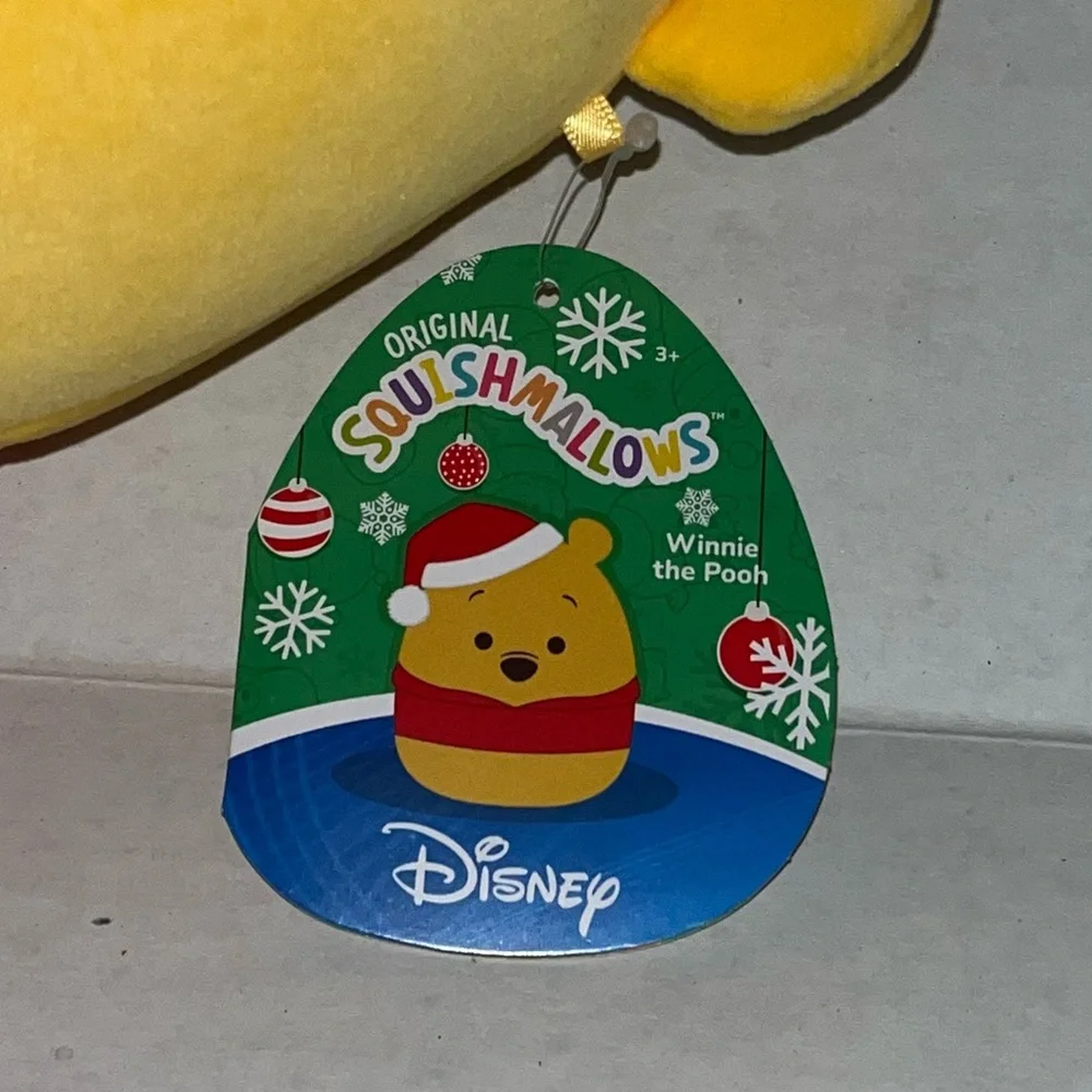 Disney Squishmallow Santa Winnie the Pooh‎ with Tag